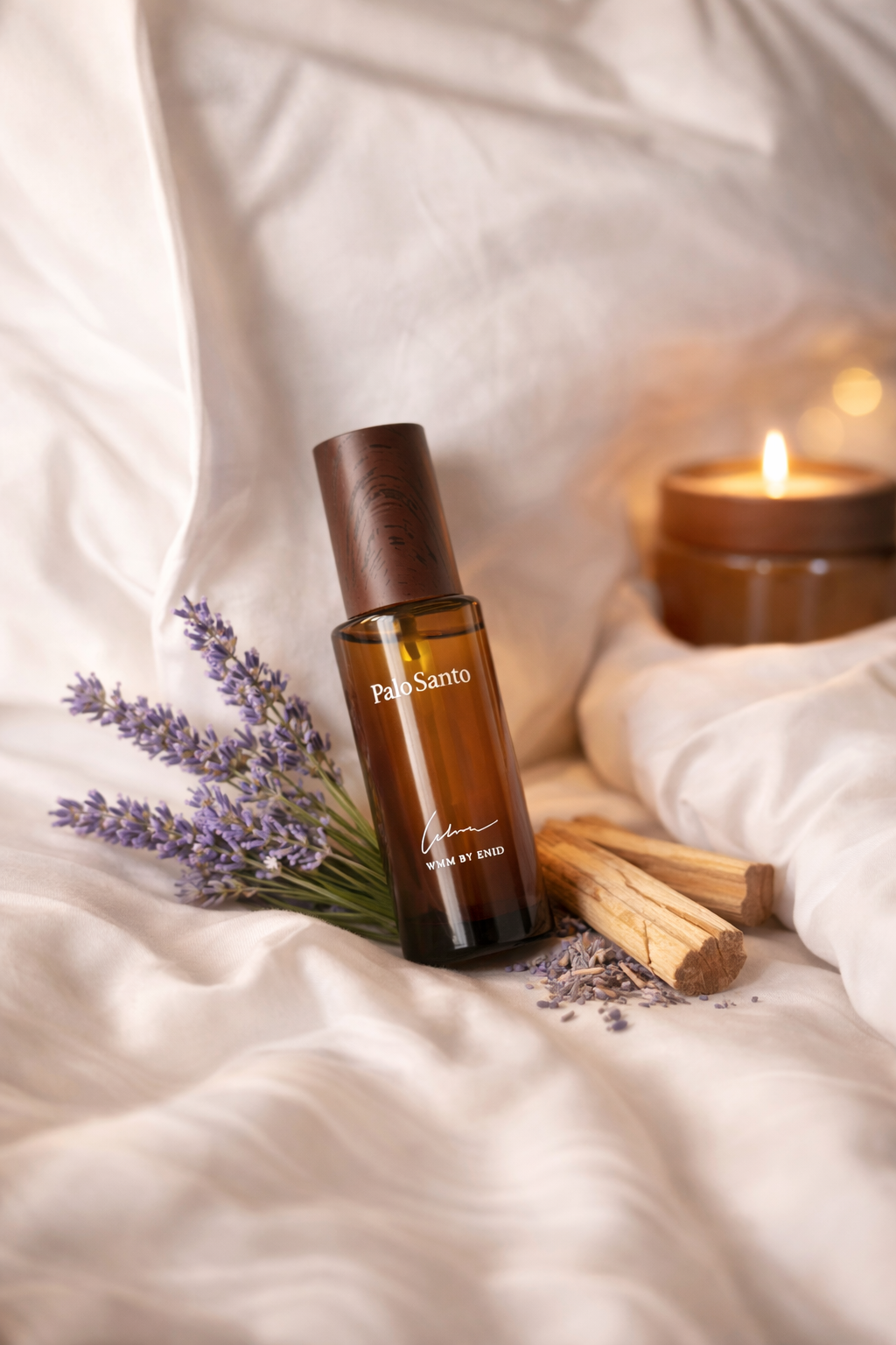 聖木舒壓噴霧&蠟燭